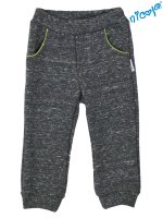Nicol Kojenecké bavlněné tepláky , Boy - grafit, vel. 56