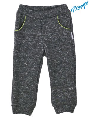 Nicol Kojenecké bavlněné tepláky , Boy - grafit, vel. 56
