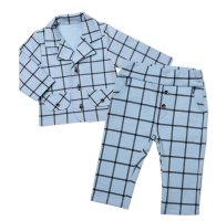 Mrofi 2-dílná elegantní sada kabátek + kalhoty Kárko Kuba, , modrá