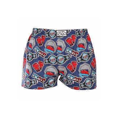 Styx Pánské trenky art klasická guma fight (A1556) L