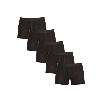 Nedeto 5PACK pánské boxerky nadrozměr černé (5NBX001) 10XL