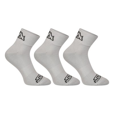 Styx 3PACK ponožky kotníkové šedé (3HK1062) S