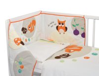 Dovoz EU 3D Luxusní set 135x100, mantinel + povlečení do postýlky