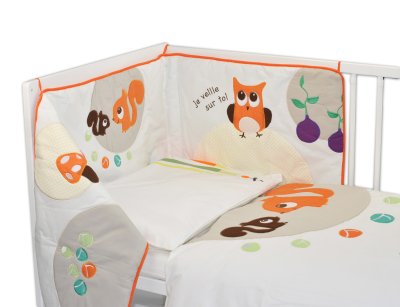 Dovoz EU 3D Luxusní set 135x100, mantinel + povlečení do postýlky