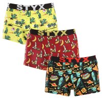 Styx 3PACK pánské boxerky art sportovní guma vícebarevné (3G13198) M