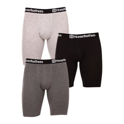 Horsefeathers 3PACK pánské boxerky Dynasty long (AM195D) XL