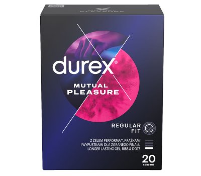 Durex Mutual Pleasure kondomy 20 ks