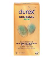 Durex Sensual Slim kondomy 10 ks