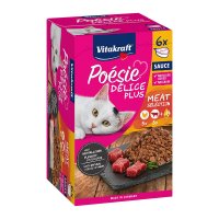 Vitakraft Poésie Délice Plus kuřecí + hovězí 6x85 g Vitakraft Poésie Délice Plus kuřecí + hovězí 6x85 g