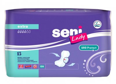 Seni Lady Extra inkontinenční vložky 15 ks