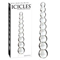 Pipedream Skleněné dildo Icicles No. 2 (22 cm)
