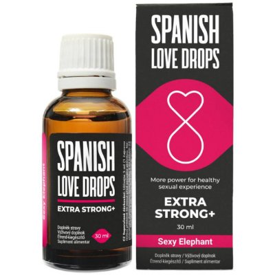 Sexy Elephant Španělské mušky Extra STRONG+ 30 ml