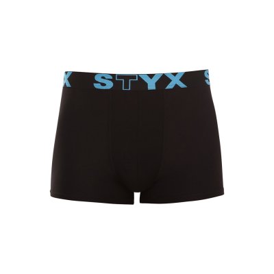 Styx Pánské boxerky sportovní guma černé (G961) XXL