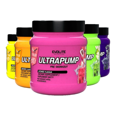 Evolite Nutrition Ultra Pump 420g - červený punč