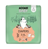 Moomin Baby 3 Midi 5–8 kg eko pleny 48 ks