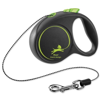 Flexi Black Design XS lanko 3m zelená do 8kg