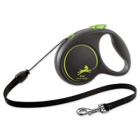 Flexi Black Design M lanko 5m  zelená do 20kg