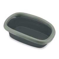 Stefanplast GREEN LINE SPRINT 20 šedá/šedozelená 39x58x17cm toaleta pro kočky 98% z rec