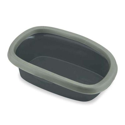 Stefanplast GREEN LINE SPRINT 20 šedá/šedozelená 39x58x17cm toaleta pro kočky 98% z rec