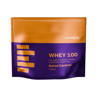 Voxberg Whey Protein 100 990g - slaný karamel