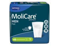 MoliCare Men 2 kapky absorpční vložky 14 ks