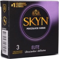 SKYN Elite – bezlatexové kondomy (3 ks)
