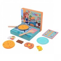Jouéco dřevěný set na palačinky 36m+