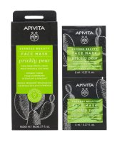 APIVITA Express Beauty Prickly Pear zklidňující pleťová maska 2x8 ml