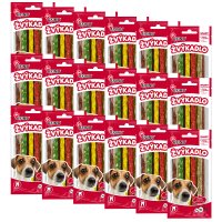 Akinu Tyčinky pamlsek pro psy vícebarevné žvýkací 12,5 cm 18 x 9 ks