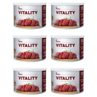 Akinu VITALITY Hovězí jemně krájená svalovina konzerva pro psy 6 x 200 g