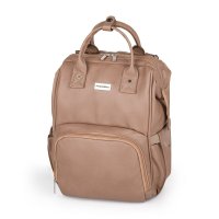Petite&Mars Batoh přebalovací na kočárek Jasper Camel Beige