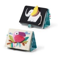 Babyono Senzorická knížka Safari, 21x15 cm