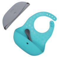 Bblüv sada 2ks bryndáků se lžičkou Pöket Grey/Aqua