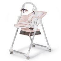 Kinderkraft Židlička jídelní Lastree Pink, Premium