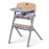 Kinderkraft select Set jídelní židlička Livy Oak + lehátko Calmee, Premium