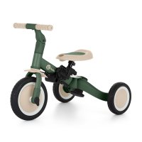 Petite&Mars Tříkolka multifunkční 5v1 Turbo Misty Green
