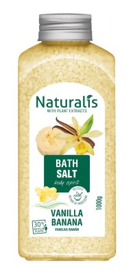 Naturalis Sůl do koupele Vanilla&Banana 1000 g