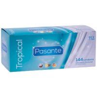 Pasante Tropical – ochucené latexové kondomy (144 ks)