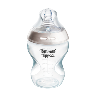 Tommee Tippee Samosterilizační kojenecká lahev 0m+ 260 ml čirá