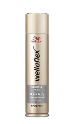 Wella Wellaflex Shiny Hold lak na vlasy 250 ml