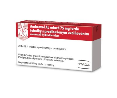 Ambroxol AL retard 75 mg 20 tvrdých tobolek