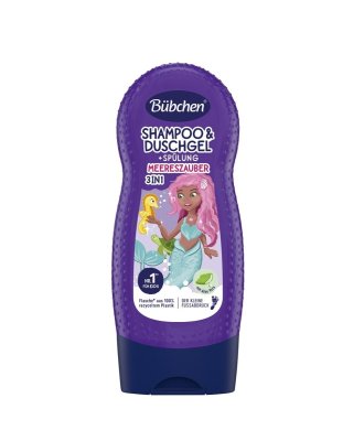 Bübchen Kids Šampon & kondicioner & sprchový gel Mořská víla 230 ml