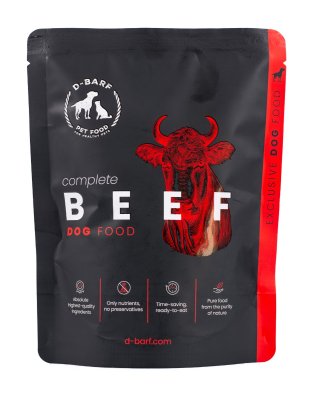 D-Barf Hovězí kompletka krmivo pro psy 300 g