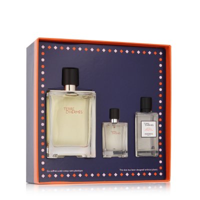Hermès Terre D' EDT 100 ml + EDT 12,5 ml + AS 40 ml M (Cover with Horse)