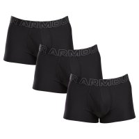 Under Armour 3PACK pánské boxerky černé (1383882 001) 4XL