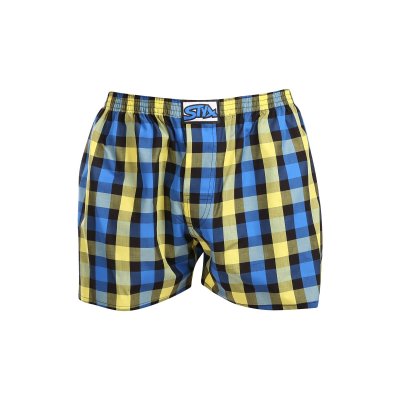 Styx Pánské trenky klasická guma vícebarevné (A1039) XL