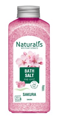 Naturalis Sůl do koupele Sakura 1000 g