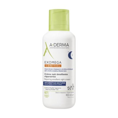 A-Derma Exomega Control Emolienční noční krém 400 ml
