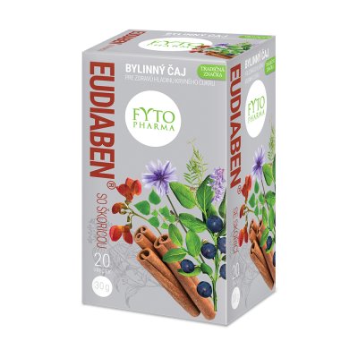 Fytopharma EUDIABEN diabetický čaj 20x1 g
