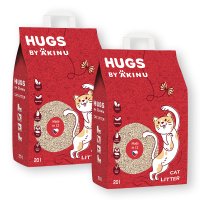 Akinu CATY Křemelinové stelivo pro kočky 2 x 20 l